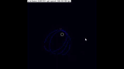 (0) General relativity | simulation of space mechanics