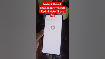 Intant Unlock Bootloader Xiaomi HyperOs | Redmi Note 12 Pro 5g #unlockbootloader #bootloaderunlock