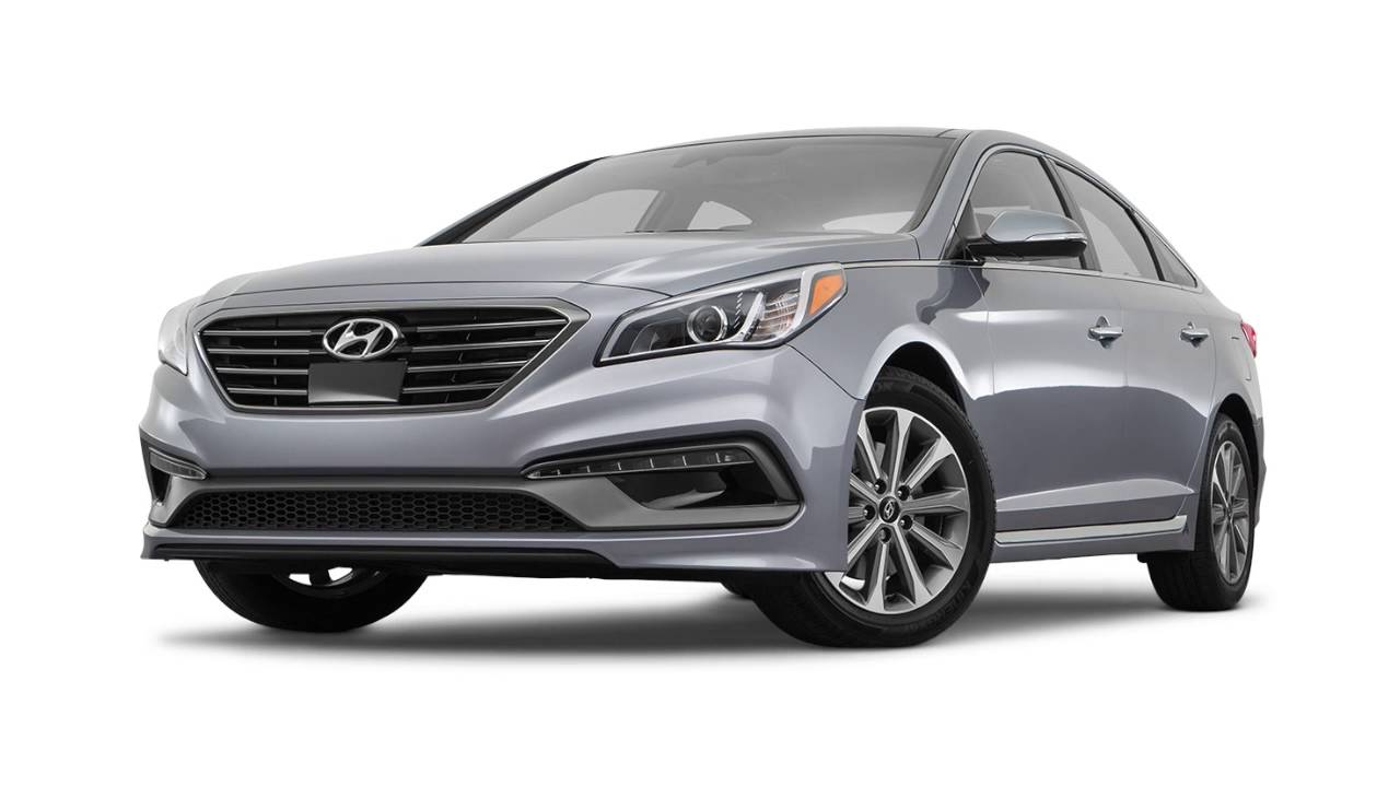 Hyundai Sonata: Recommended cold tire inflation pressures Hyundai Sonata: Recommended cold tire inflation pressures