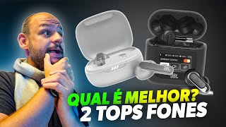 JBL TOUR PRO 2 vs JBL LIVE PRO 2 - QUAL MELHOR FONE TOP JBL