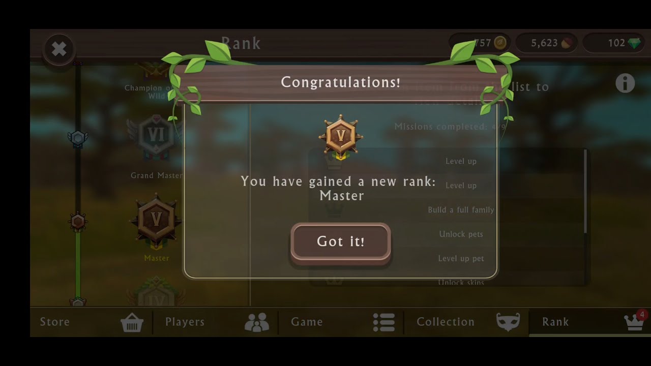 Reaching Master Rank ! - Wildcraft - GalaxyWolf - Halfway To GM 🤠