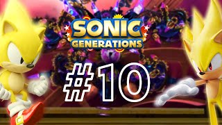Sonic Generations XBOX 360 Pt.10: Time Eater FINALB BOSS & Playing as Super Sonic