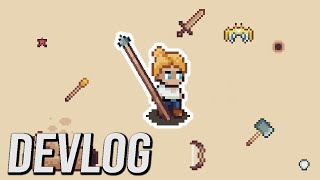Designing WEAPONS for my 2D RPG! | Emerald Isle Devlog 4