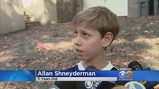 Boy Interrupts Burglar