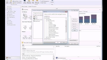NAV 2013-Customizing the Navigation Pane