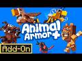 ANIMAL ARMOR+ ADDON Adds INSANE New Animal Gear to Minecraft!