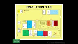 FIRE EVACUATION PLAN 9818100883 EMERGENCY EXIT PLAN FIRE ESCAPE PLAN EXIT PLAN FIRE EXIT LAYOUT PLAN