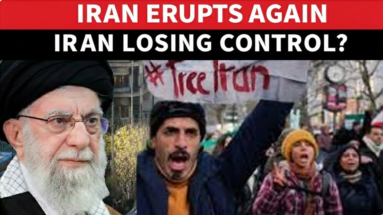 Iran Erupts Again: New Protests Shake the Regime as Crackdown Intensifies | The Global Reports