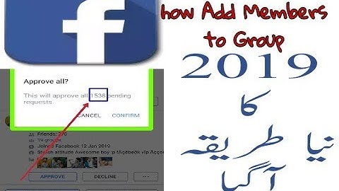 How To Add Unlimited Members in Facebook Group 2019 | Technical Nawab