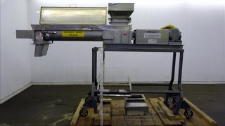 Used- Sandmold Systems Twin Shaft Speedflow Continuous Mixer - Stock