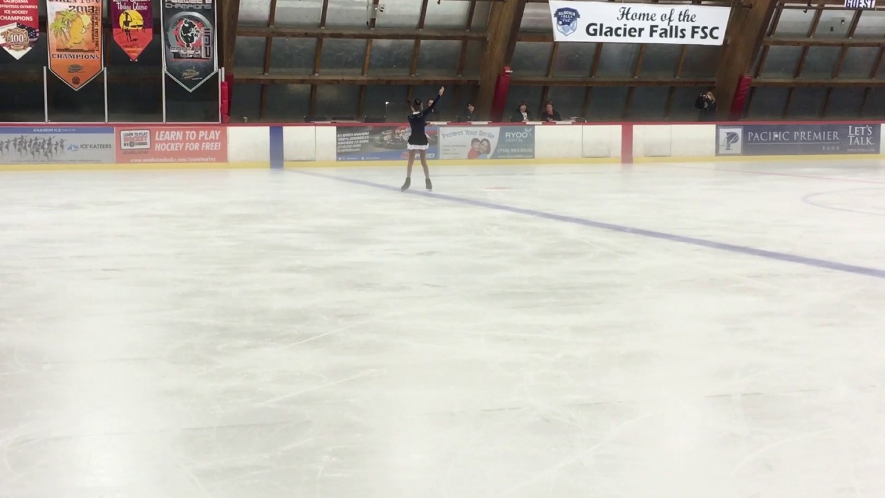 Freeskate 3 Glacier Falls Figure Skating Competition YouTube
