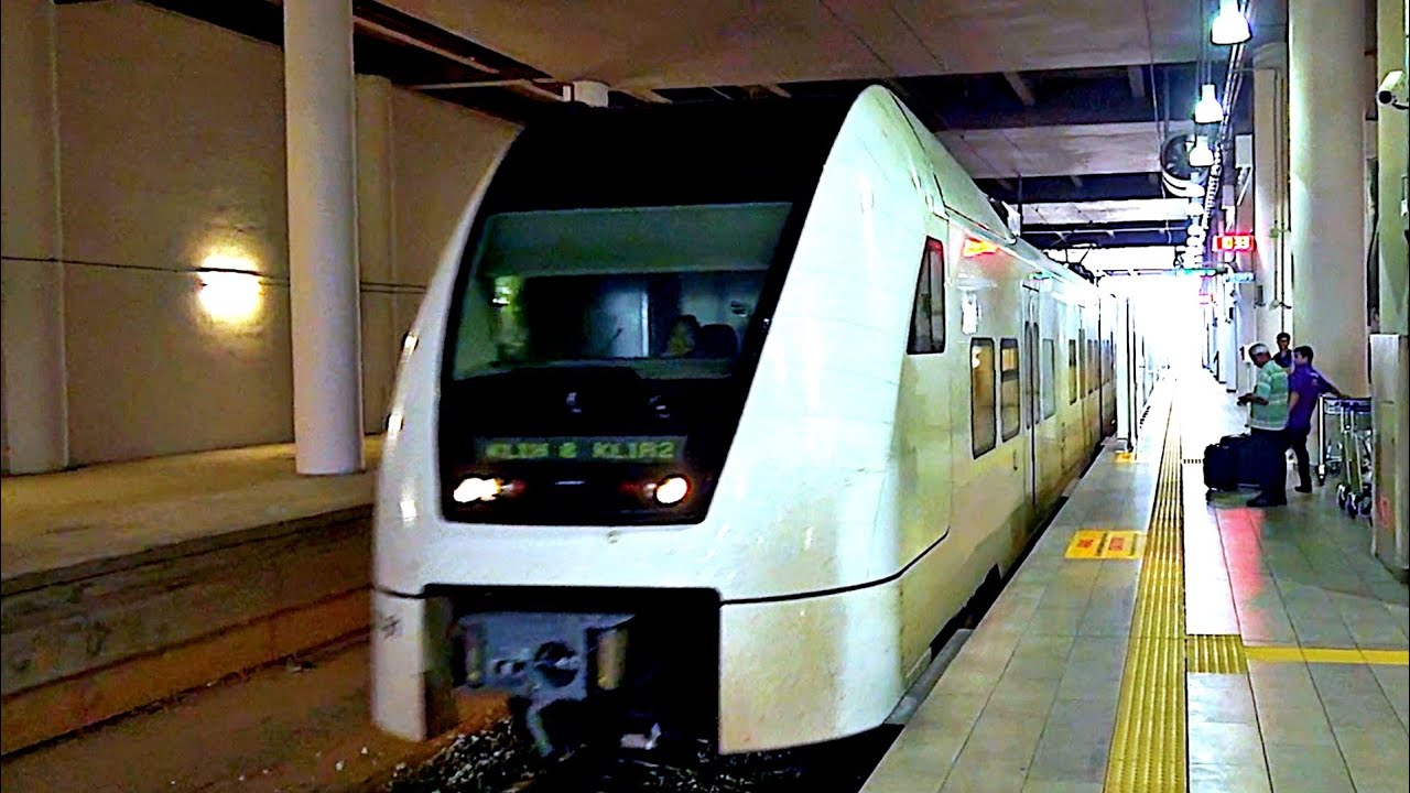 Railway Klia Express Train Ride Klia 2 To Kl Sentral Poezdka Na Aeroekspresse V Kuala Lumpur Youtube