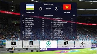 Uzbekistan 0 - 3 Vietnam | Who Should Be the Kings of Football in Asia | eFootball