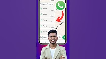 How to recover WhatsApp one time photo 💯 #viral | Tech with Rohit