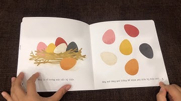 Có gì trong quả trứng, sách Ehon Wabooks sắc màu  cho trẻ em [Kể chuyện bé nghe]