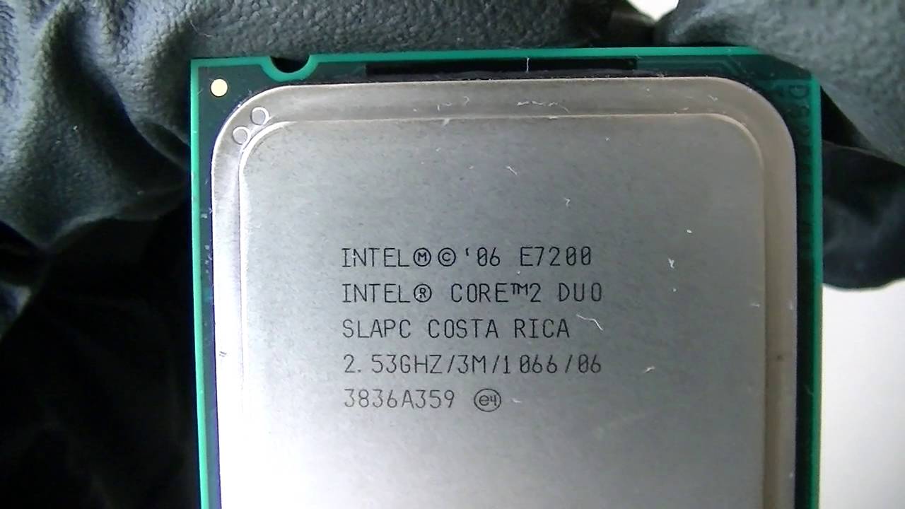 Intel costa rica. Intel Core 2 Duo e7200. Интел Core 2 Duo e7200. Интел кор 2 дуо 7200. Intel Core 2 Duo 2.2 GHZ.