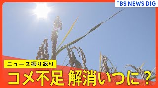 コメ不足でご飯大盛り・おかわり無料中止も…不足解消いつ？「すでに落ち着いている」店舗も【関連ニュースまとめ】｜TBS NEWS DIG
