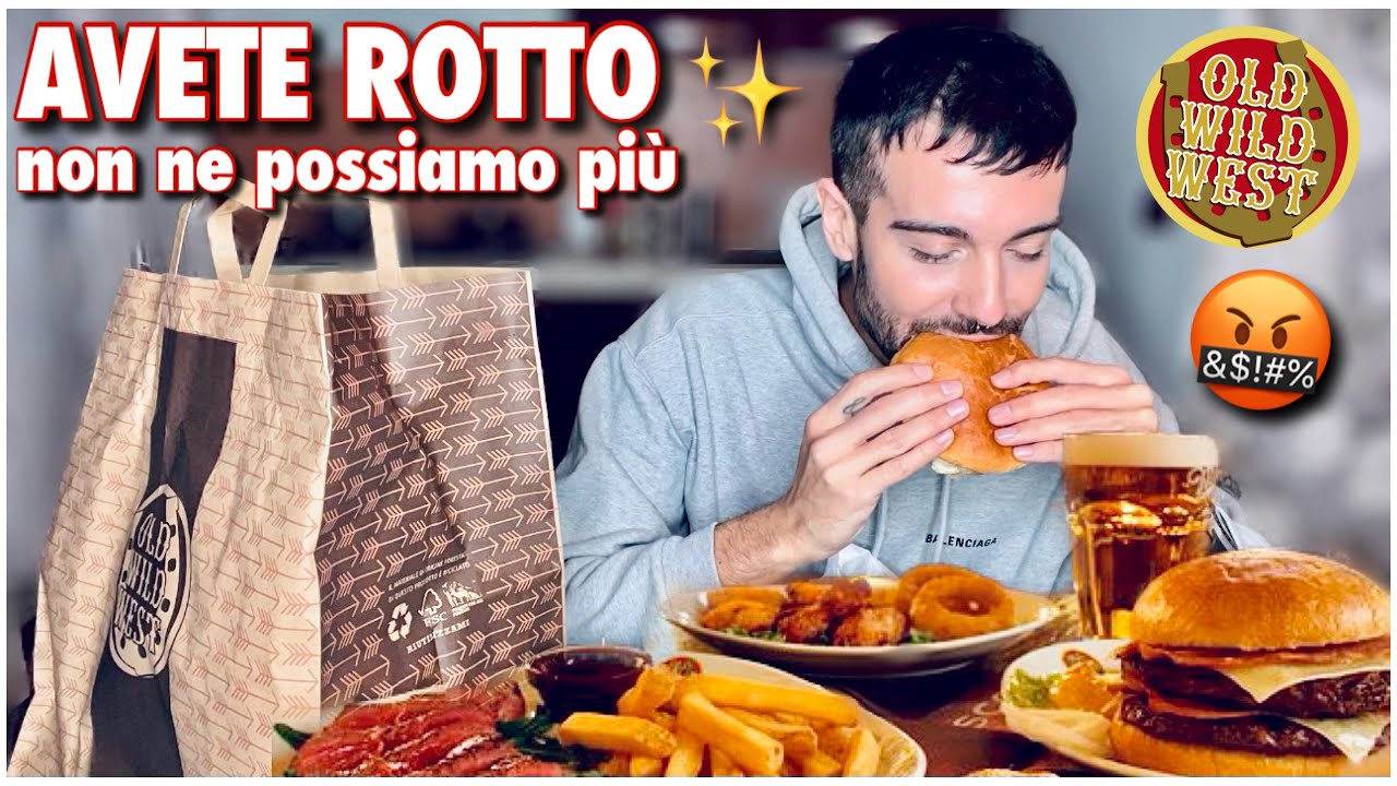 MI STRAFOGO DI OLD WILD WEST MENTRE RISPONDO AI COMMENTI DEI MIEI HATERS! | Mukbang
