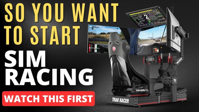 The BEST PS5 SIM RIG for GT7 & F122, Sim Racing, TrakRacer