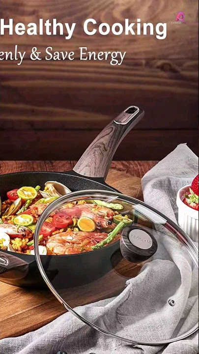 Non-Stick Pan Skillet  Sensarte - Unboxing and Demo 