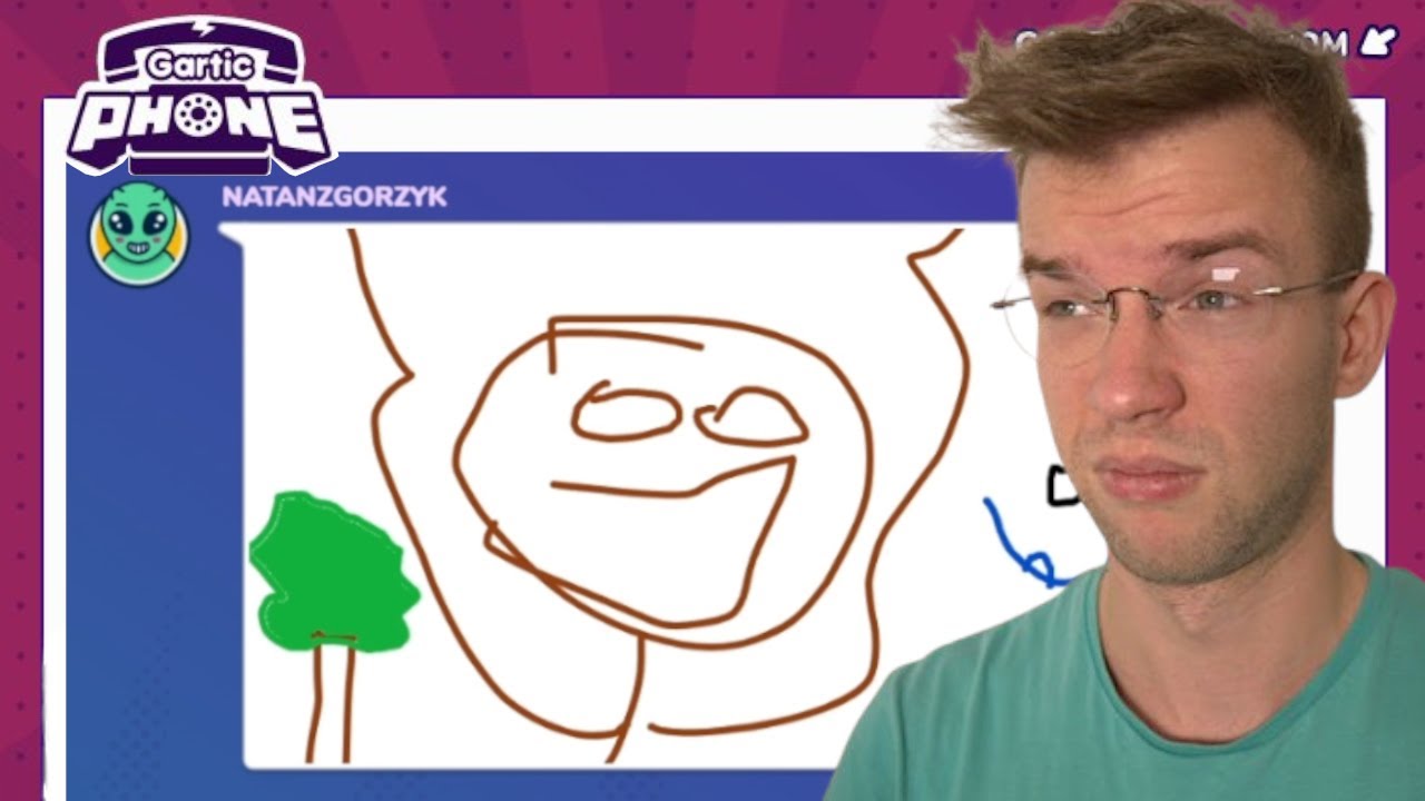 Rysunki Natana Zgorzyka niszczą ludzi na Gartic Phone