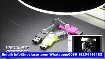 fiber laser marking machine with CCD positioning system