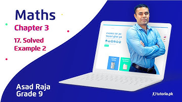 Maths Class 9 | Chapter 3 | Topic 17 | Solved Example 2 | in urdu | tutoria.pk