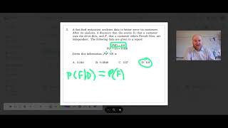 Probability and Independence Practice Questions - Algebra 2