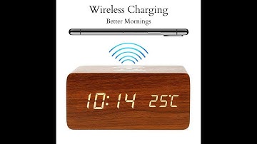 Wireless Charging Alarm Clock - Instructional Video
