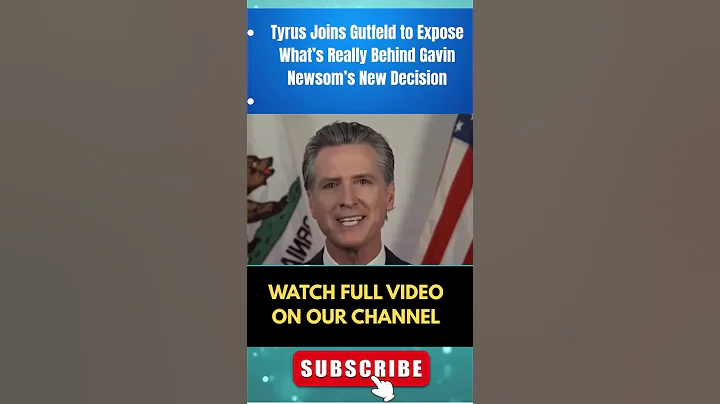 Tyrus Joins Gutfeld to Expose What’s Really Behind Gavin Newsom’s New Decision