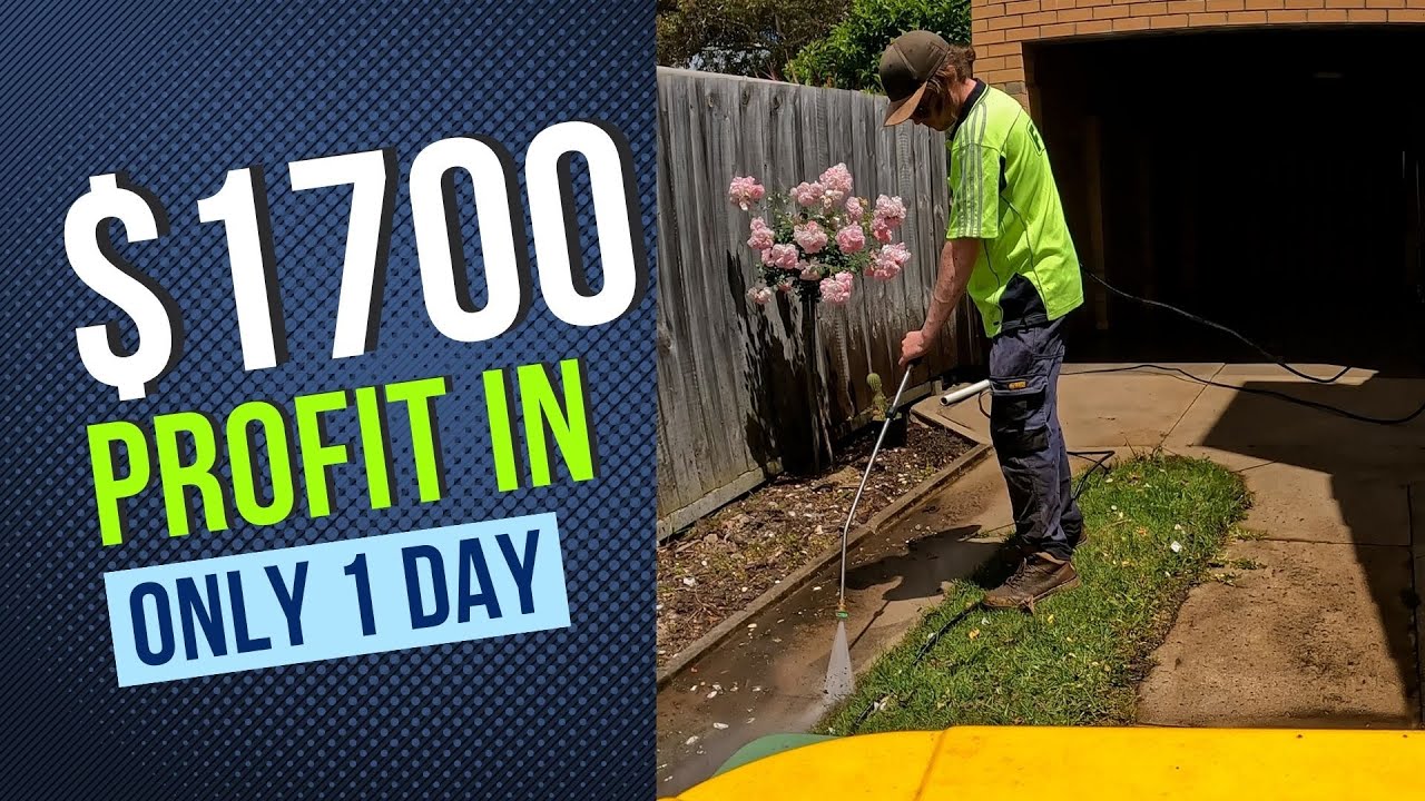 How I started my pressure washing business for less than $1500- and how you can too