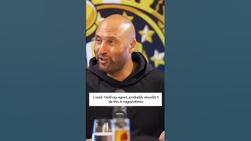 ⚾ Derek Jeter explains negotiating with Brian Cashman in free agency 🗣 | #shorts