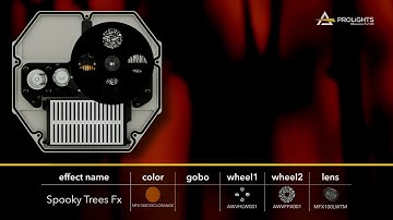 Mosaico FX100 | how to create a Spooky Trees effect