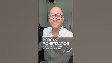 Do this to monetize your podcast effectively #PodcastCoach #audiencebuilding #audiencegrowth