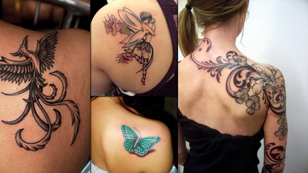 Watercolor Shoulder Tattoos for Females - wide 5