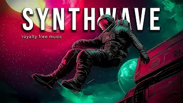 Lost in Orbit - Cosmic Synthwave Background | Inspiring Tech | Royalty Free Music for YouTube Video