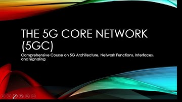 5G Core Network Architecture and Network Functions