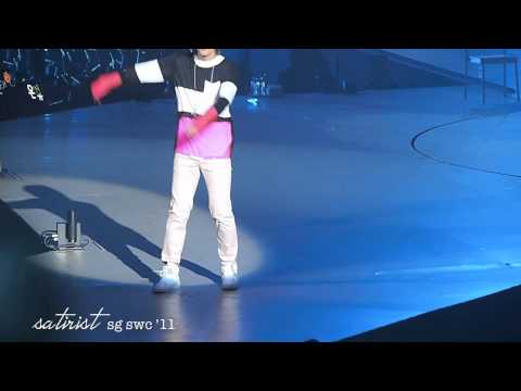 110910: onew & taemin - love like oxygen @ SWC.SG