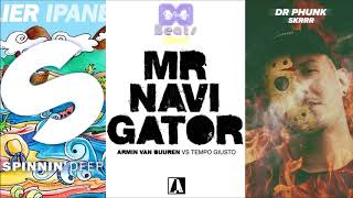 Armin Van Buuren Vs Tempo Giusto - Mr. Navigator Vs. Ipanema Vs. Skrrr (Infinite Beats Mashup)