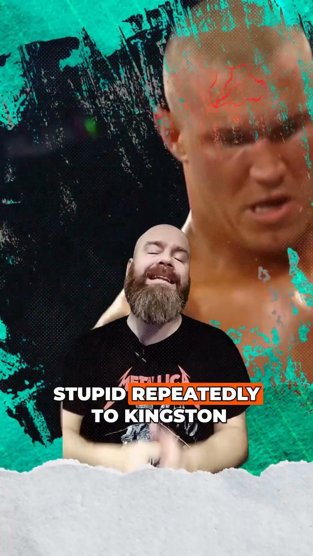 Who pissed off Randy Orton mid match? #WWE #RandyOrton #KofiKingston #shorts