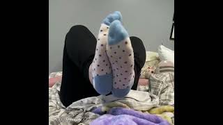 Showing My Soles In These Cute Socks!