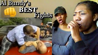 Try Not To Laugh Al Bundy Beats Up People | Katherine Jaymes Reaction