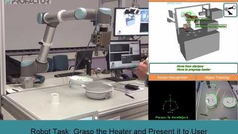 KoMoProd Human Robot Collaboration -  Profactor GmbH