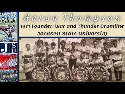 Founder of War and Thunder Drumline at Jackson State University - Aaron Thompson - Indie Friendly