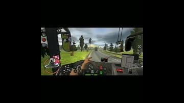 Bus Simulator ultimate// bus driving gameplay // bus simulator / new bus mod / #shorts #youtubeshort