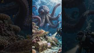 Giant Octopus Monster Emerges From the Deep Sea! 🌊🐙