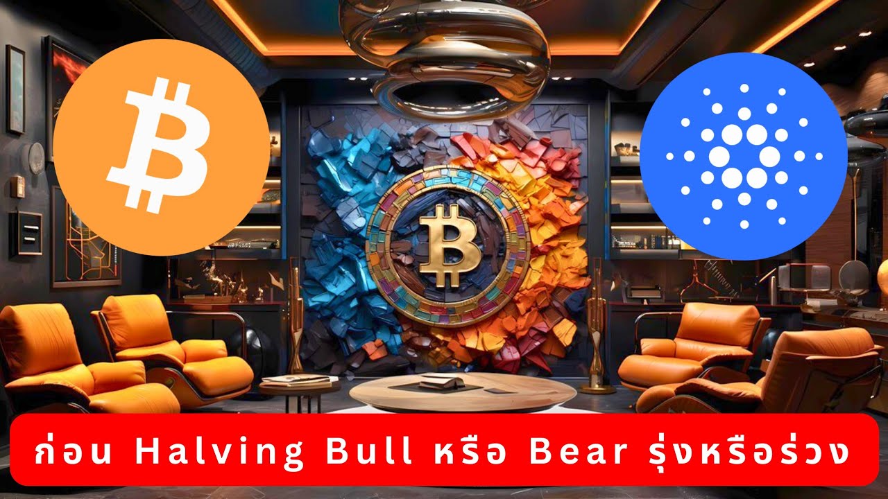 ⁣BTC ADA ก่อน Halving Bull หรือ Bear | NASDAQ vs Bitcoin ETF