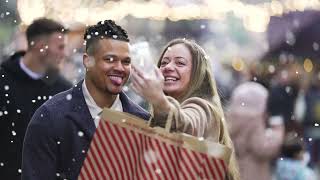 Birmingham Bullring Snow Event Video