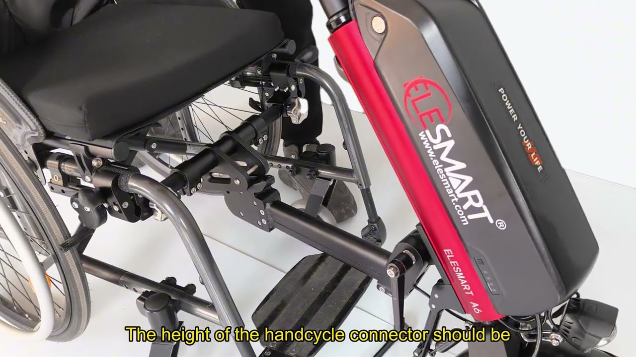 ELESMART A8 Electric Handcycle Attachment | Living Spinal