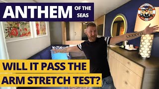 Tour our GUARANTEED balcony stateroom  cabin 7550 on Anthem of the Seas